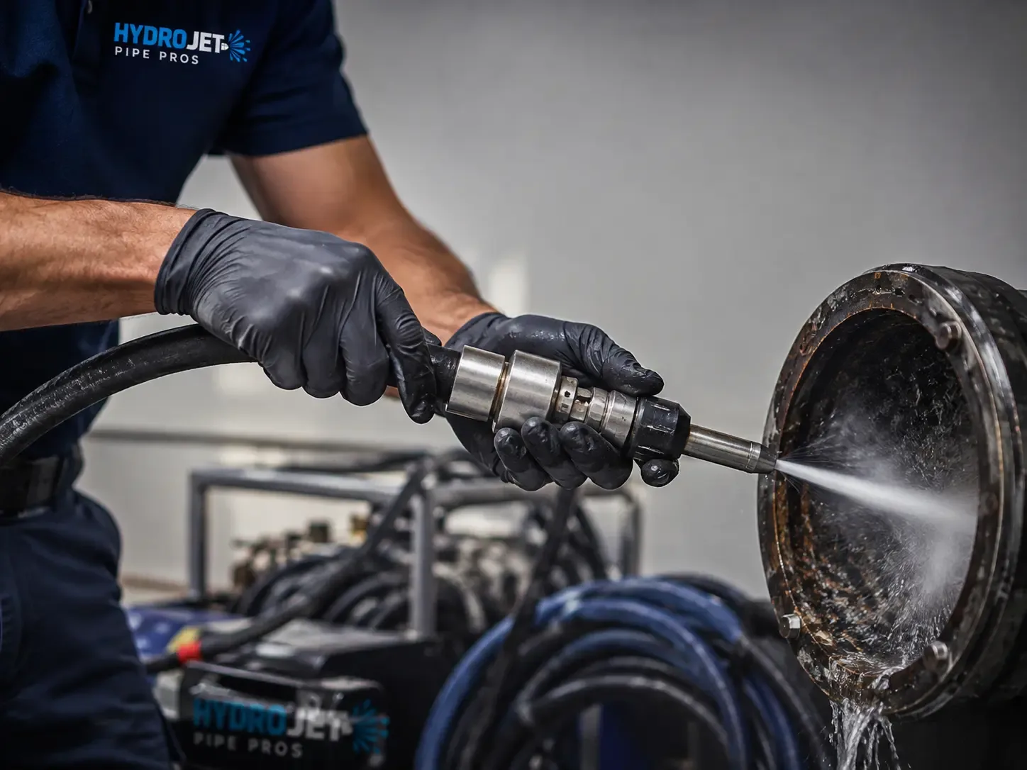 Hydro Jet Pipe Descaling in Imnaha, OR